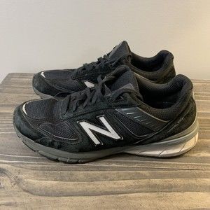 NEW BALANCE M990BK5 990v5 Black RUNNING SNEAKER Shoes Men USA Sz 12 D